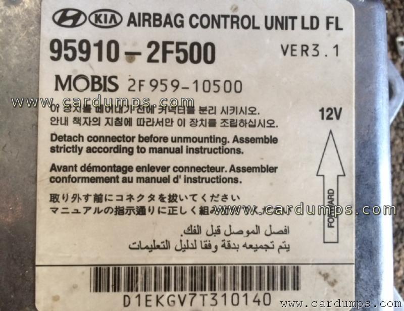 Kia Cerato airbag 95320 95910-2F500 Mobis 2F959-10500
