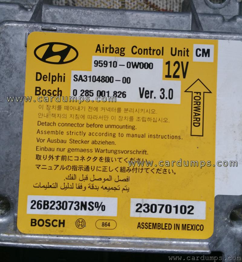 Hyundai Santa FE airbag 95320 SA3104800-00 Bosch 0 285 001 826