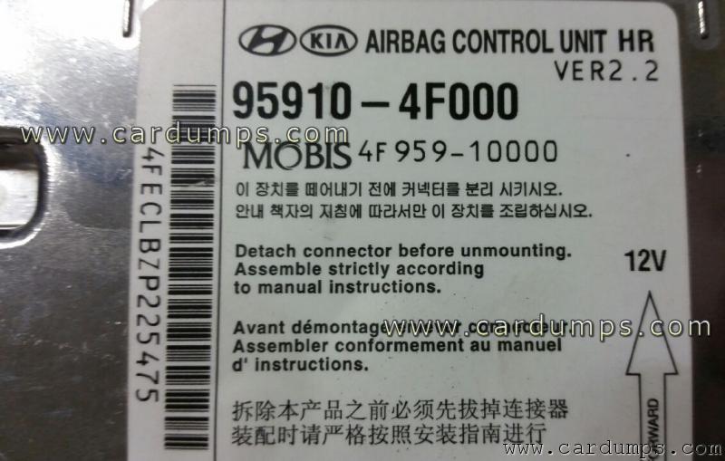 Hyundai Porter airbag 95128 95910-4F000 Mobis 4F959-10000