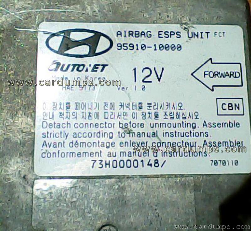 Hyundai Matrix airbag 9s12DG128 95910-10000