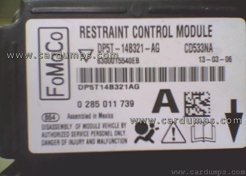 Lincoln MKZ airbag 95640 DP5T-14B321-AG Bosch 0 285 011 739