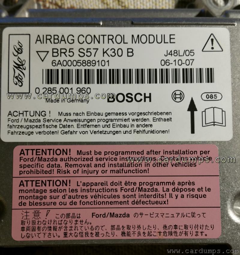 Mazda 3 airbag 95080 BR5 S57 K30 B Bosch 0 285 001 960