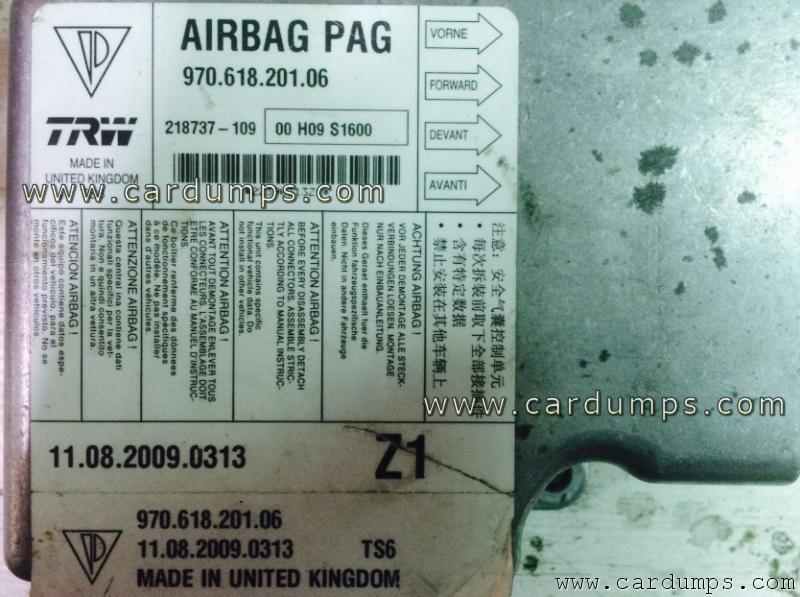 Porsche Panamera airbag 95640 970.618.201.06 TRW 218737-109