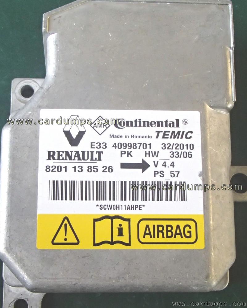 Renault Wind airbag 95160 8201 138 526 40998701