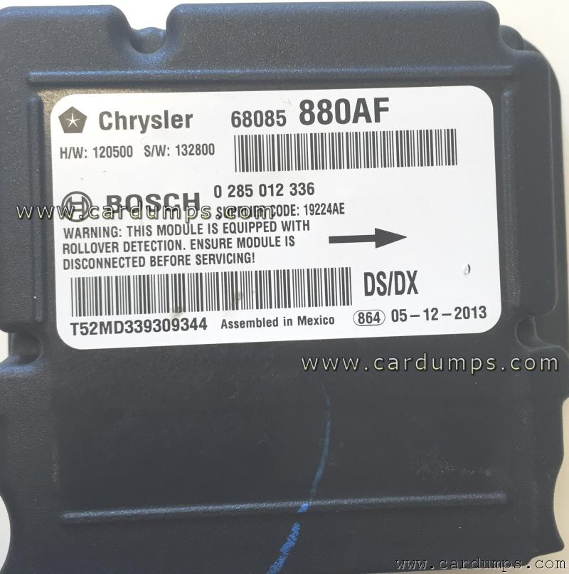 Dodge RAM 2013 airbag 95256 68085880AF Bosch 0 285 012 336