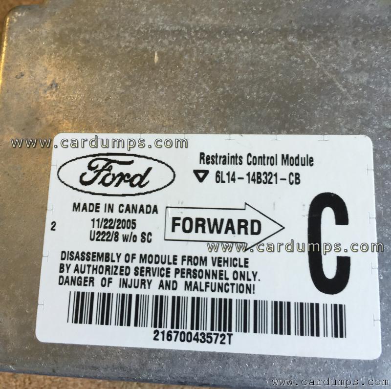 Ford Expedition 2006 airbag 25160 6L14-14B321-CB