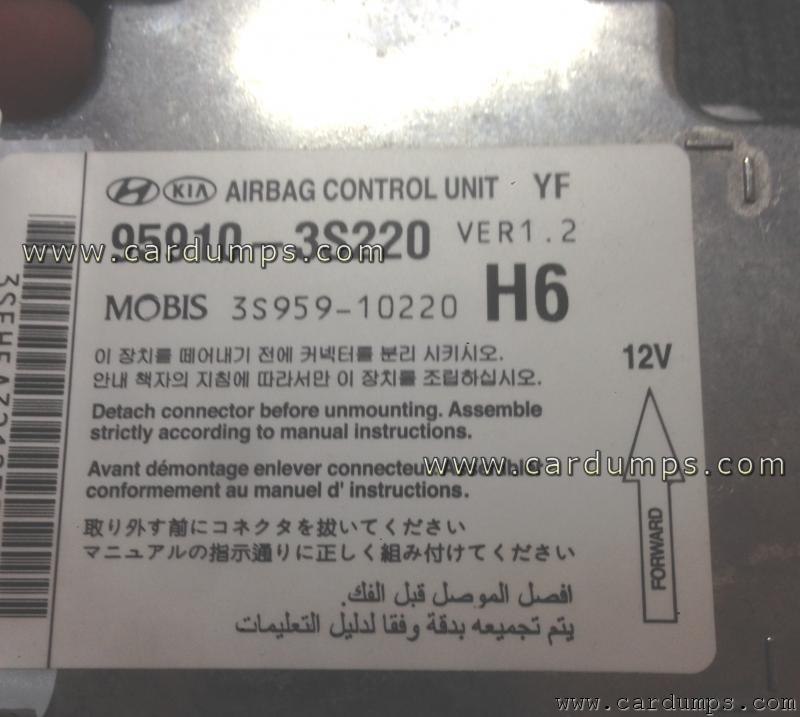 Hyundai i40 2012 airbag 95128 95910-3S220 Mobis 3S959-10220