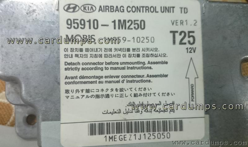 Hyundai Sonata airbag 95128 95910-1M250 Mobis 1M959-10250