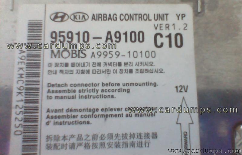 Kia Carnival airbag 25256 95910-A9100 Mobis A9959-10100