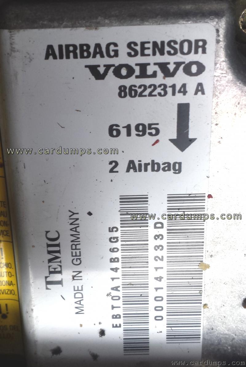 Volvo V70 1999 airbag 68HC11KA4 8622314 A 6195