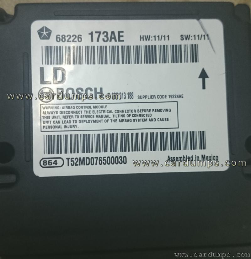 Dodge Charger 2014 airbag 95128 68226173AE Bosch 0 285 013 188