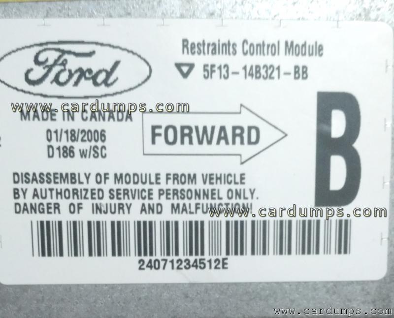 Ford Taurus 2006 airbag 95160 5F13 14B321 BB