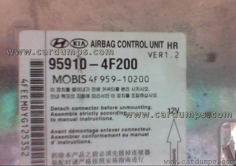 Hyundai Porter airbag 95128 95910-4F200 Mobis 4F959-10200