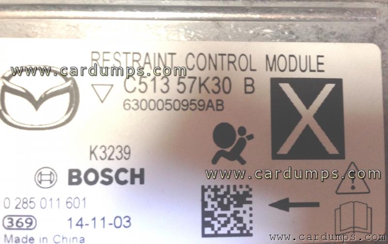 Mazda Premacy airbag 95640 C513 57K30 B Bosch 0 285 011 601