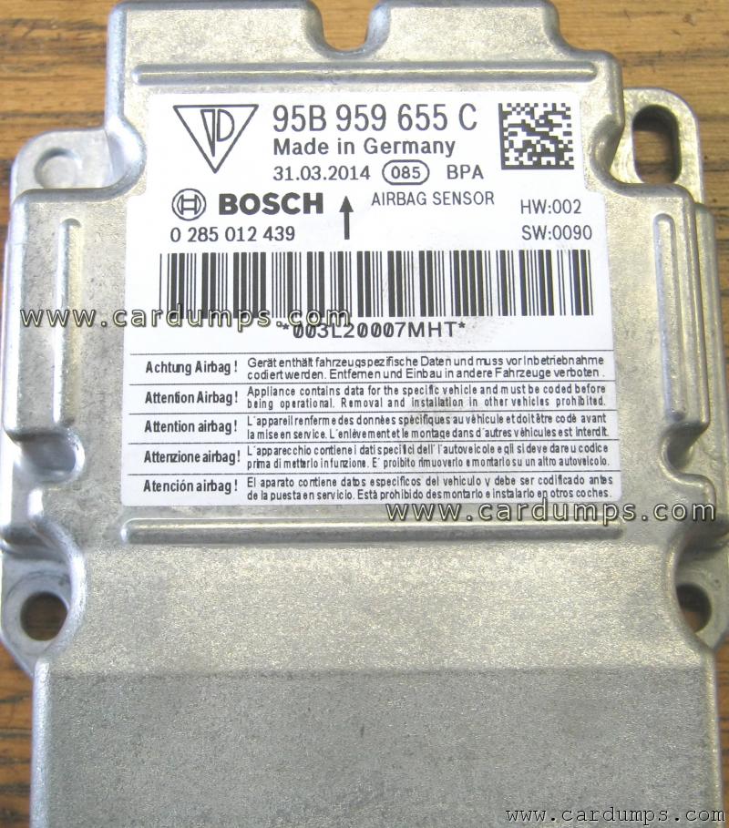 Porsche Macan airbag 95128 95B 959 655 C Bosch 0 285 012 439