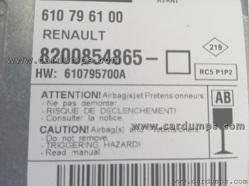 Renault Clio airbag 95640 610 79 61 00 AB Autoliv 8200 854 865