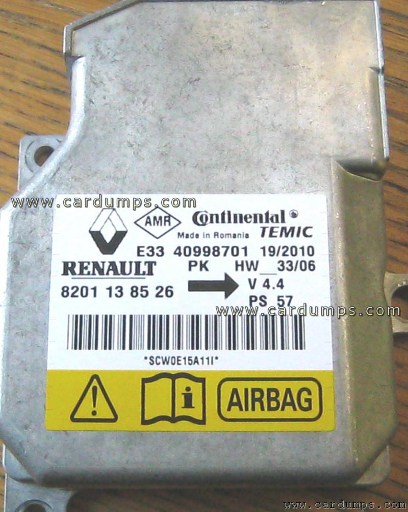 Renault Wind airbag 95160 8201 13 85 26 Continental 40998701