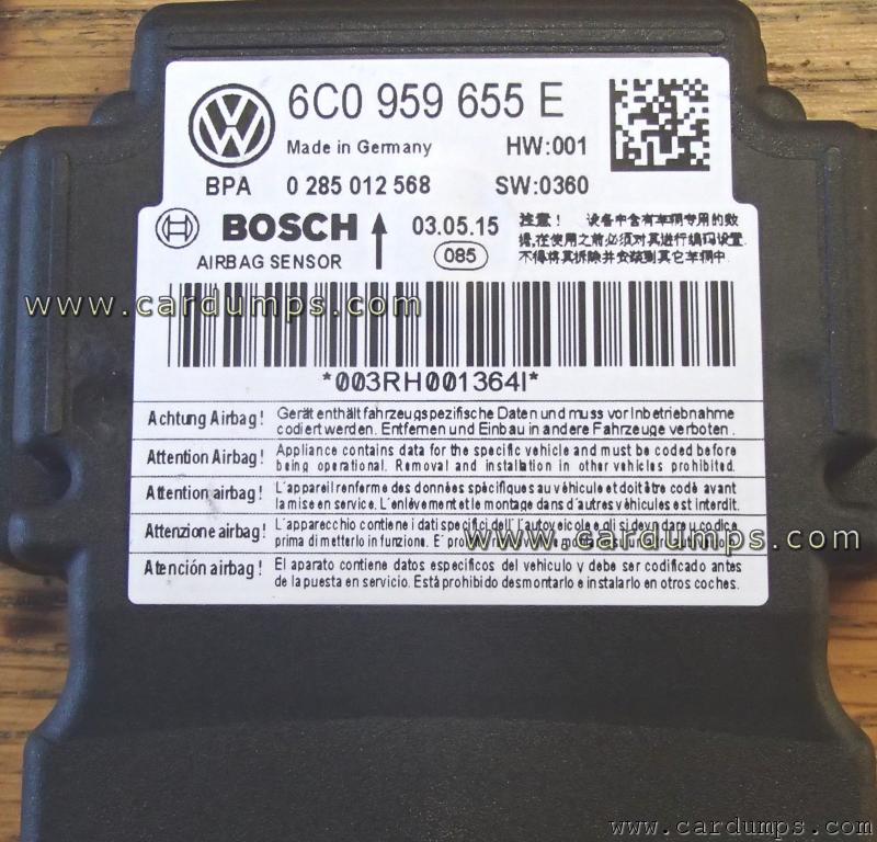 Volkswagen Polo airbag 95640 6C0 959 655 E Bosch 0 285 012 568