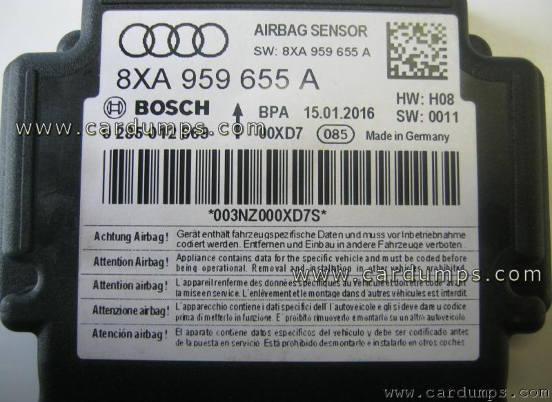 Audi A1 2016 airbag 95320 8XA 959 655 A Bosch 0 285 012 669