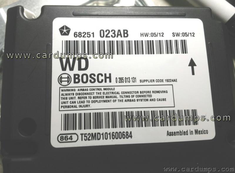 Dodge Durango 2016 airbag 95128 68251023AB Bosch 0 285 013 131