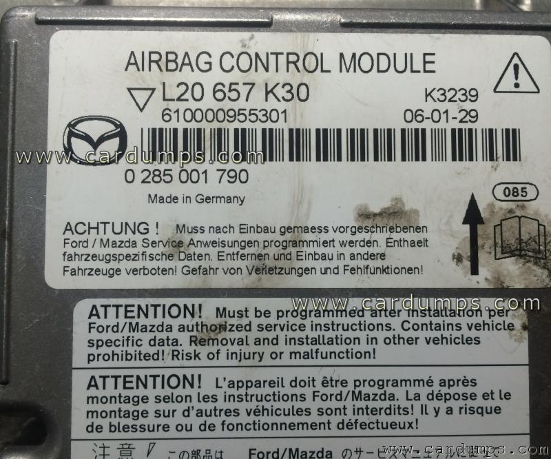 Mazda MPV airbag 95160 L20 657 K30 Bosch 0 285 001 790