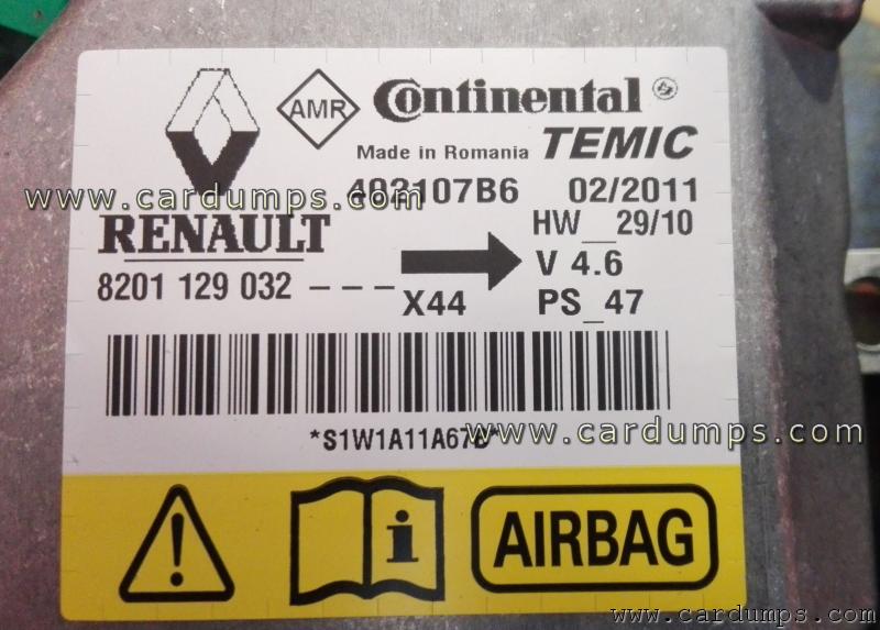 Renault Twingo airbag 95160 8201 129 032 Continental