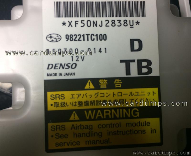 Subaru Sambar airbag 93c56 150300-0141 Denso 98221TC100