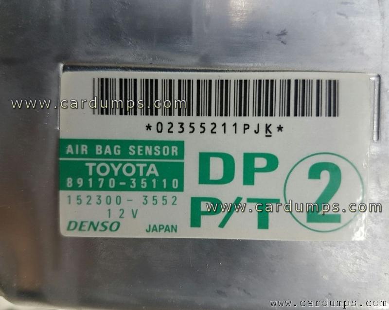 Toyota Hilux airbag 93c56 89170-35110 Denso 152300-3552