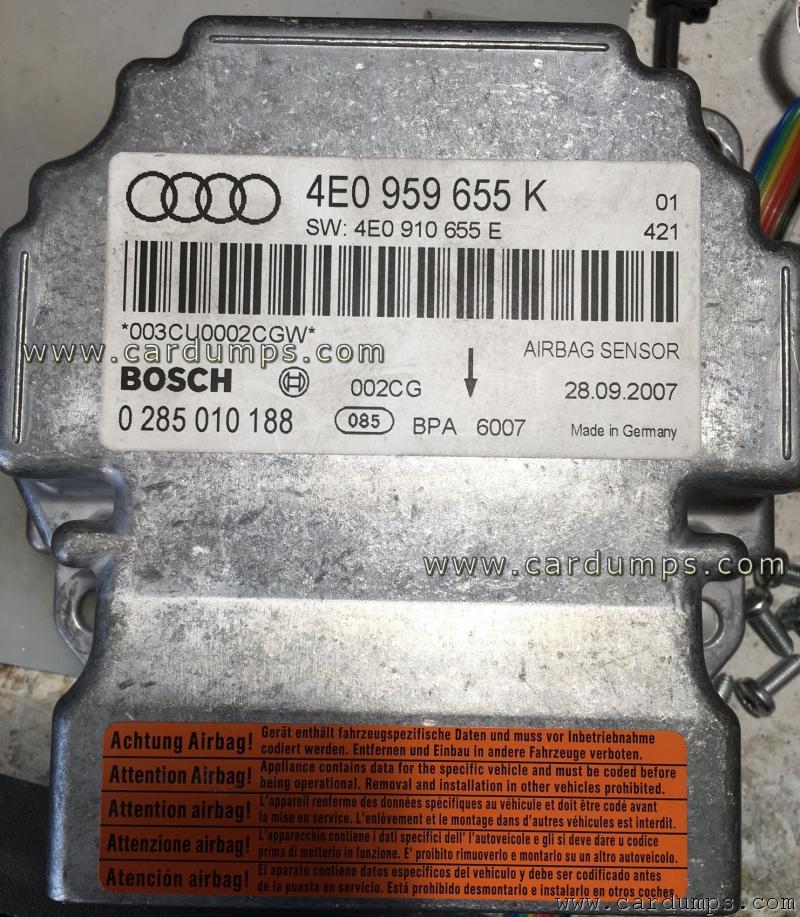 Audi A8 airbag 95640 4E0 959 655 K Bosch 0 285 010 188