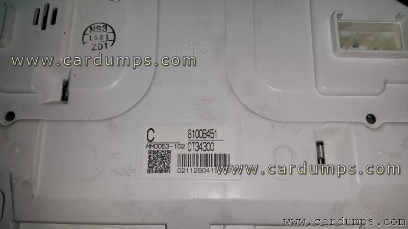 Citroen C-Crosser 2011 dash 93c86 8100B451