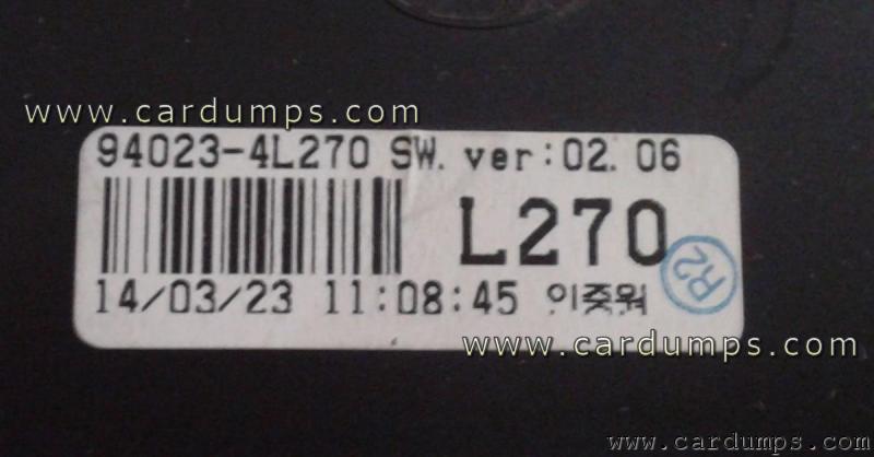 Hyundai Solaris 2014 dash 24c16 94023-4L270