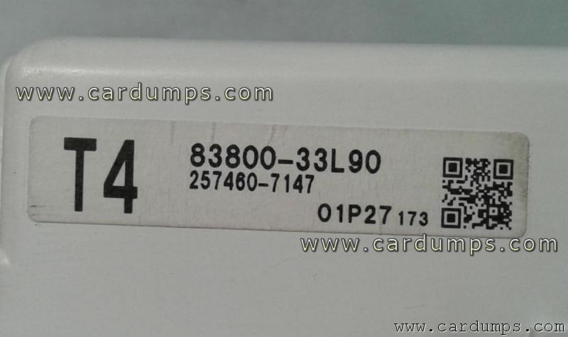 Toyota Camry 2012 dash 93с66 83800-33L90