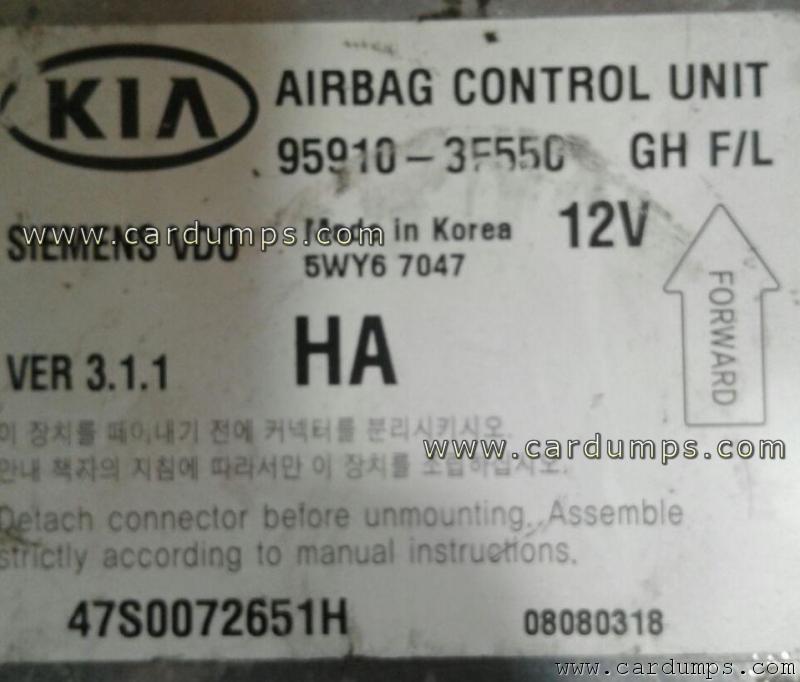 Kia Opirus airbag 95160 95910-3F550