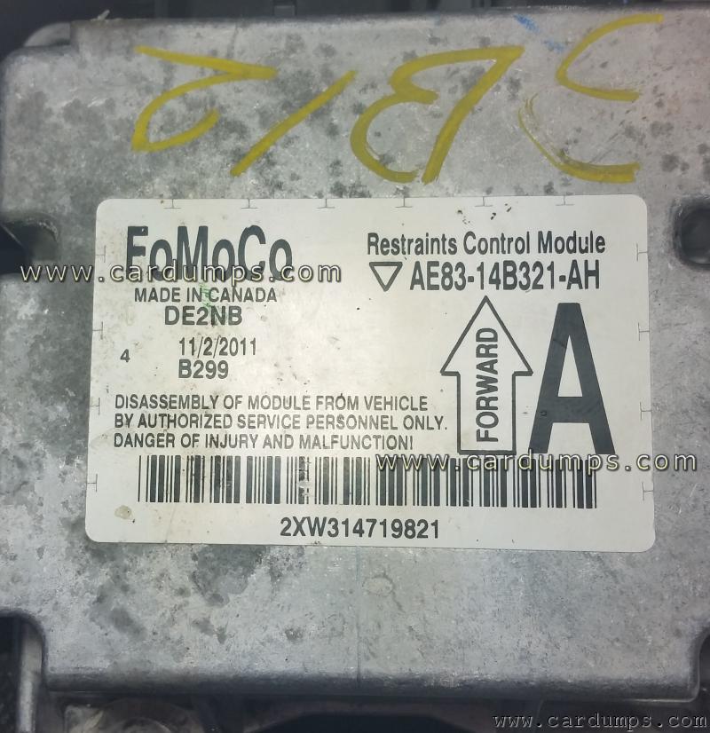 Ford Fiesta airbag XC2360N AE83-14B321-AH