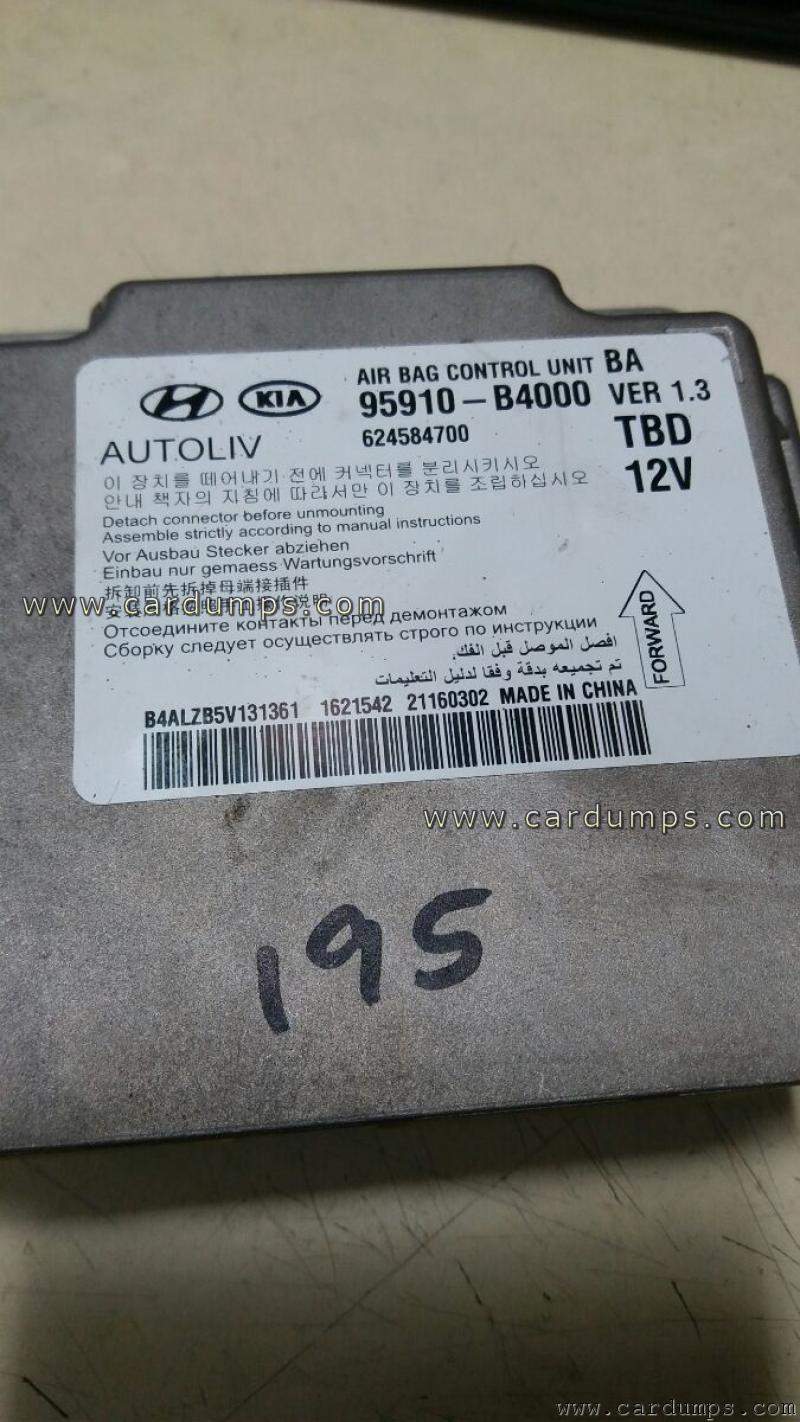 Hyundai i10 airbag XC2361 95910-B4000