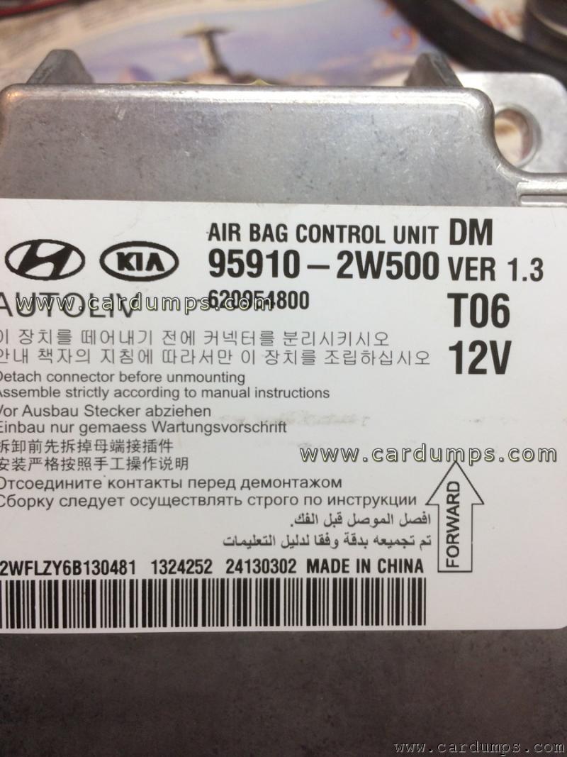 Hyundai Santa FE airbag 95910-2W500