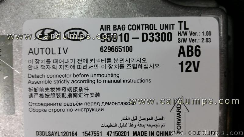 Hyundai Tucson airbag XC2361A 95910-D3300