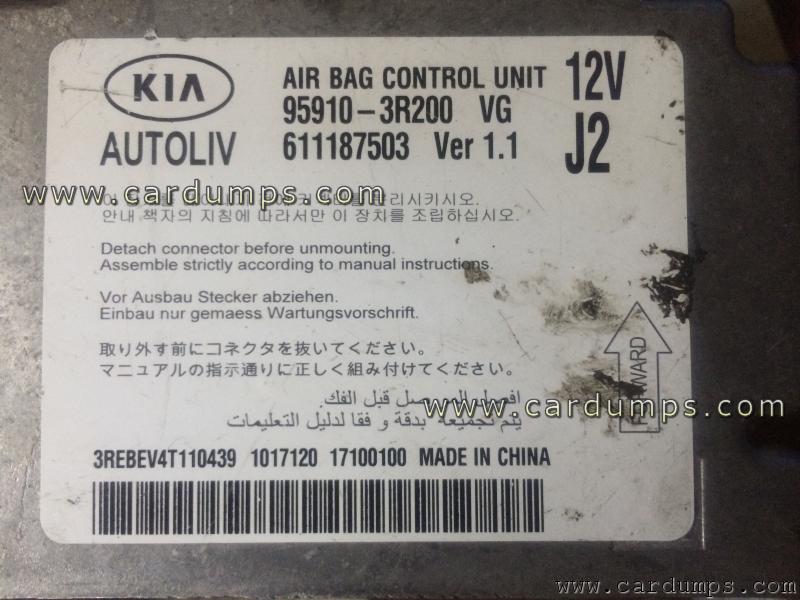 Kia Cadenza 2011 airbag MAC7242 95410-3R200