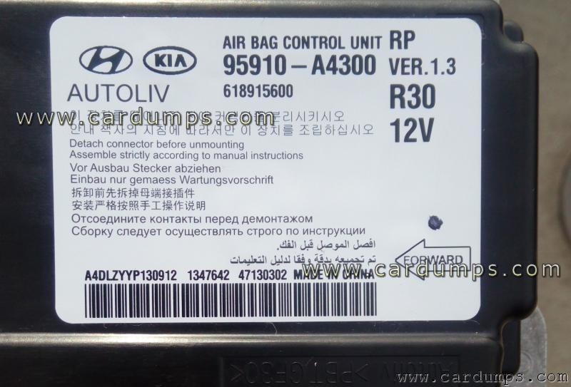 Kia Carens airbag XC2336B-40 95910-A4300