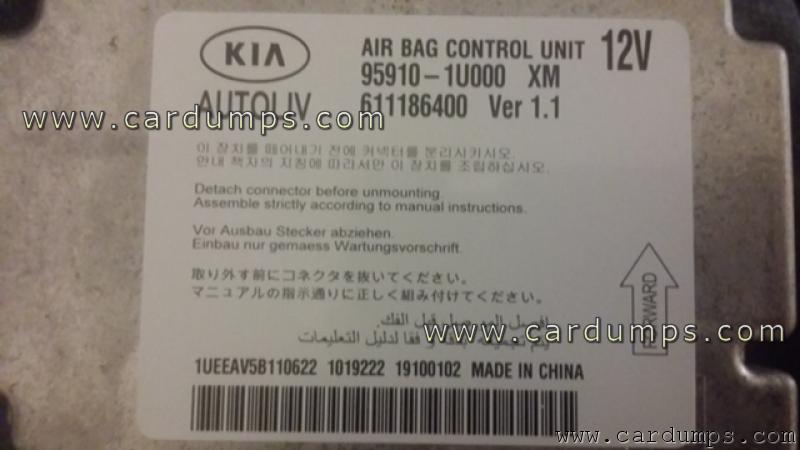 Kia Sorento airbag MAC7242 95910-1U000