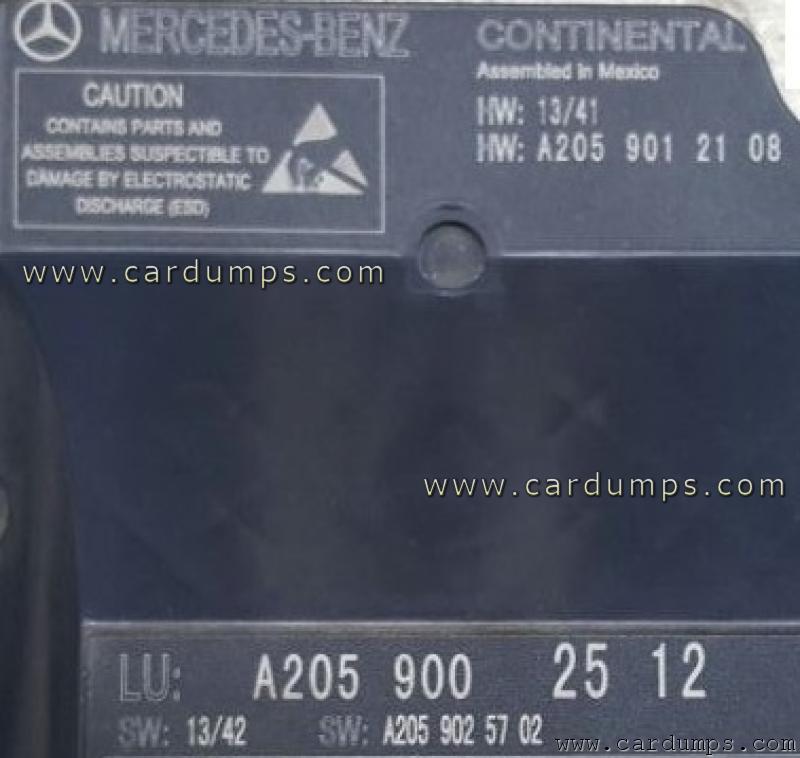 Mercedes W205 airbag SPC560P50 A205 900 25 12