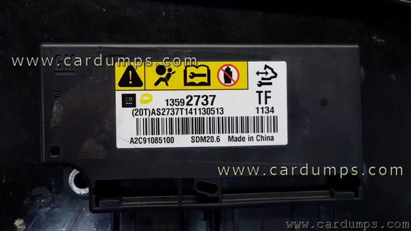 Chevrolet Captiva 2015 airbag 9S12XDT384 13592737