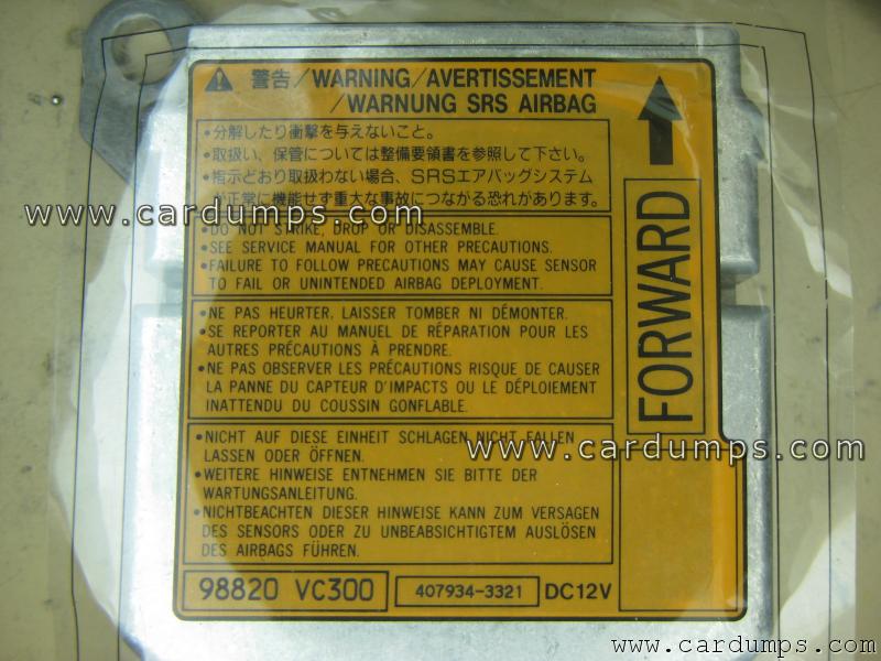 Nissan Patrol 2004 airbag MC68HC12BE32 98820 VC300