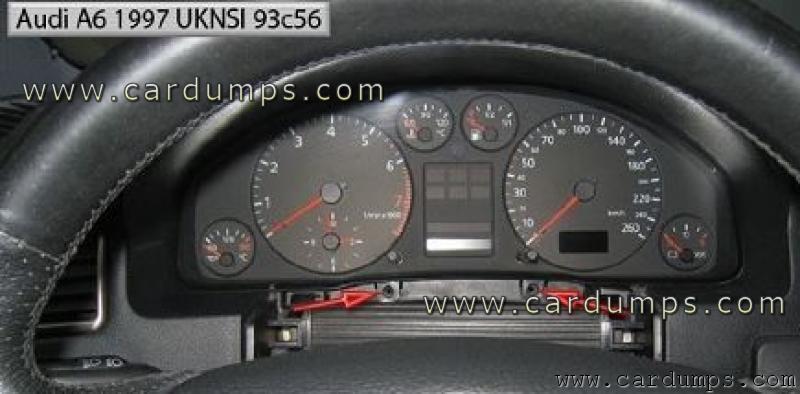 Audi A6 1997 dash 93c56 4B0 919 860 L