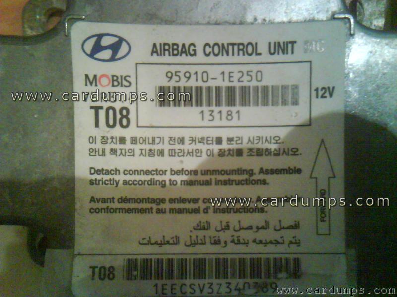 Hyundai Accent airbag 95640 95910-1E250 Mobis 13181 v3.4