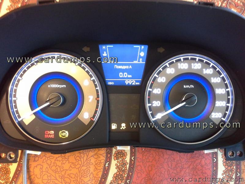 Hyundai Solaris 2012 dash 24c16 94013-4L200