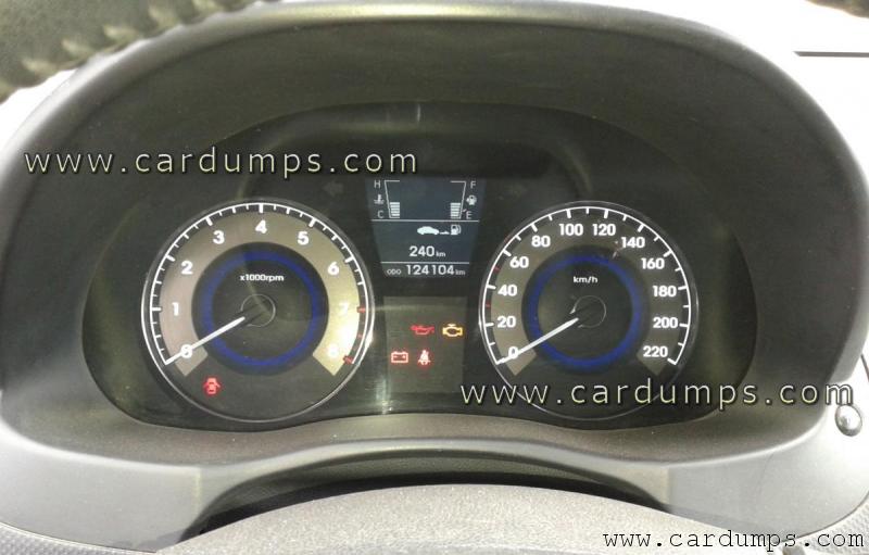 Hyundai Solaris 2011 dash 24c16 94013-4L500