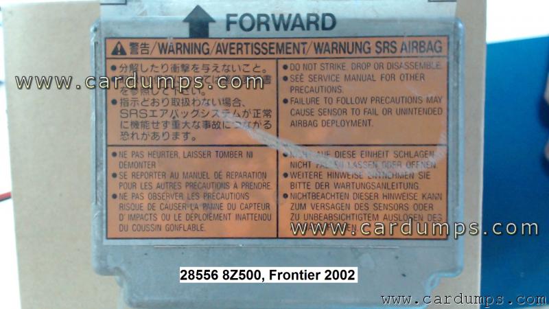 Nissan Frontier 2002 airbag LC46=93C46B, Rotated 28556 8Z500