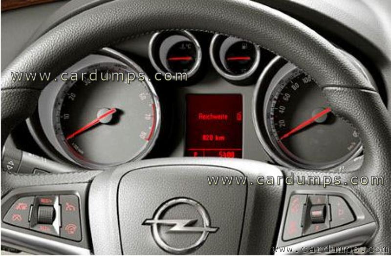 Opel Insignia 2008 dash 24c16 13503497