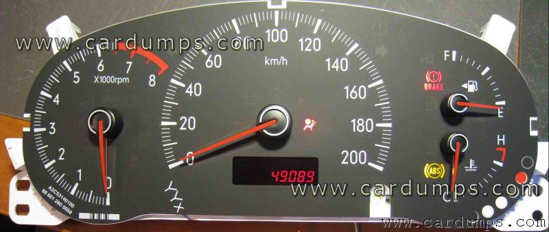 Suzuki SX4 2008 dash 93c66 34110-52L30